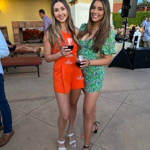 REVOLVE Green floral Dress